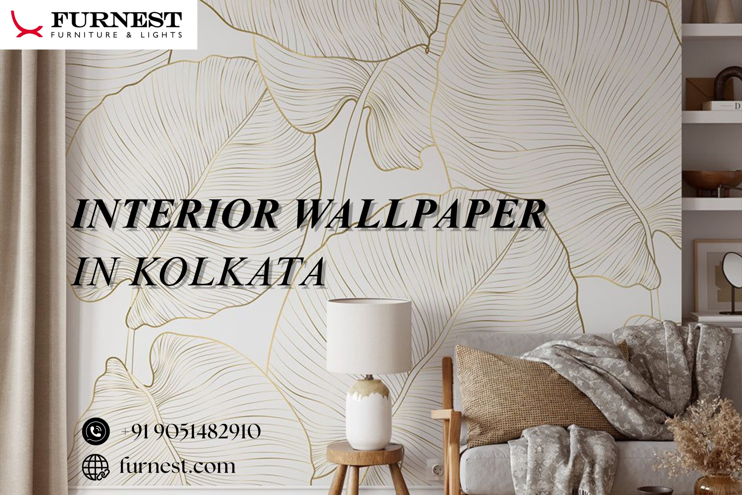 Stunning Interior Wallpaper in Kolkata