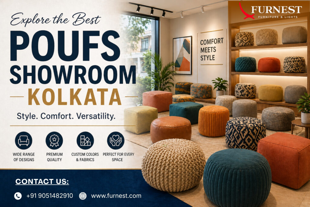 poufs showroom in Kolkata