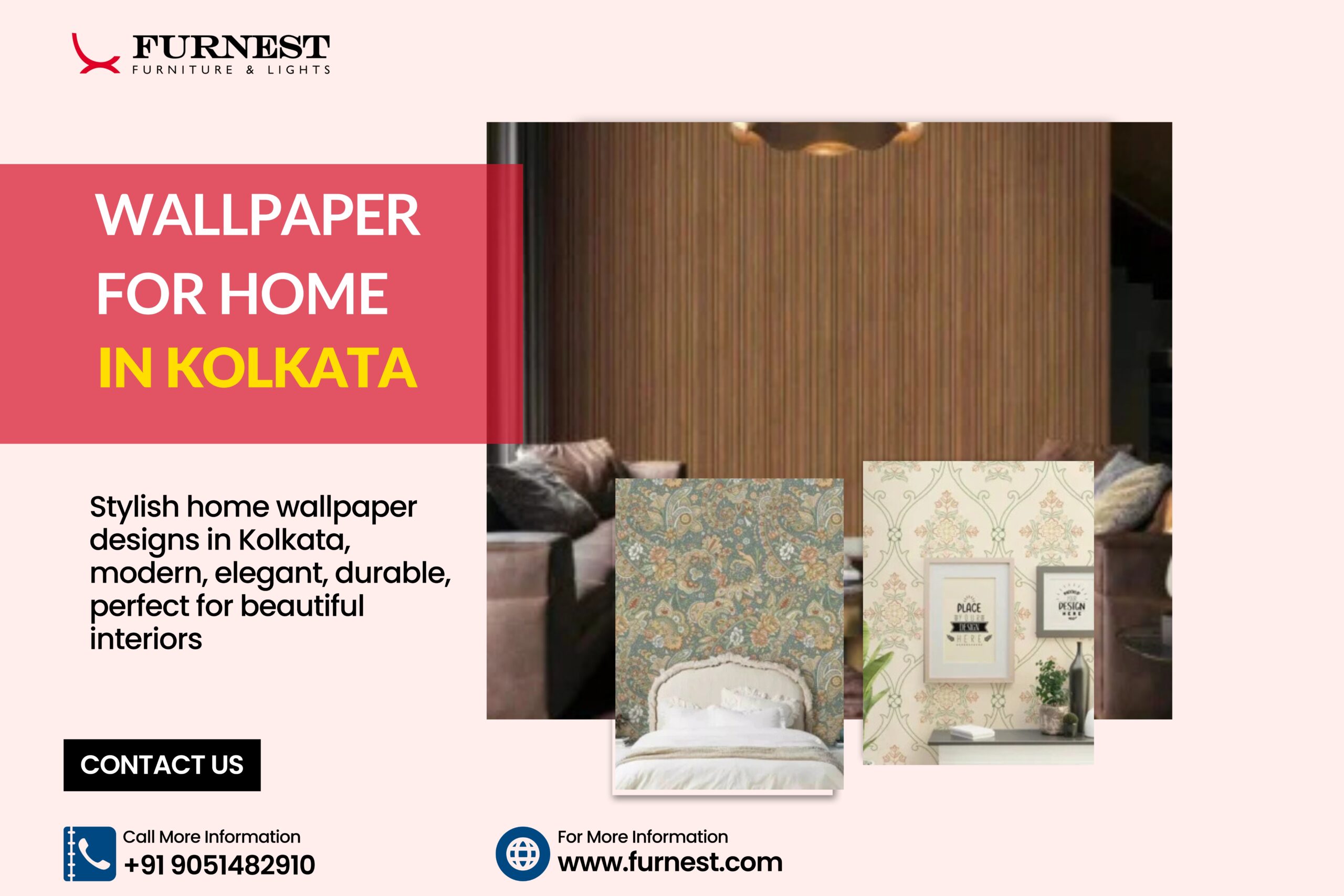 Flawless Wallpaper for Home in Kolkata to Transform Your Living Space