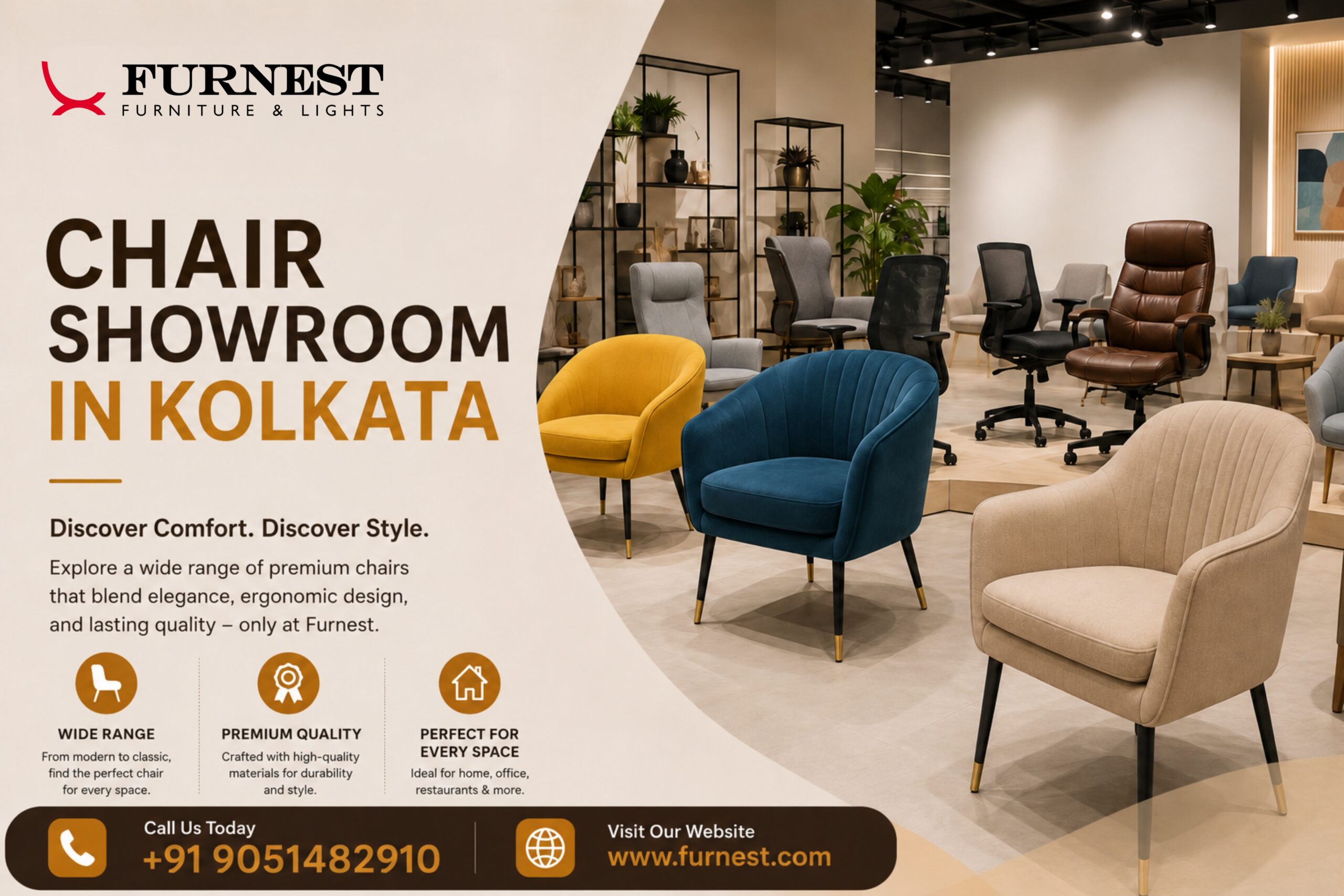 Chair Showroom in Kolkata