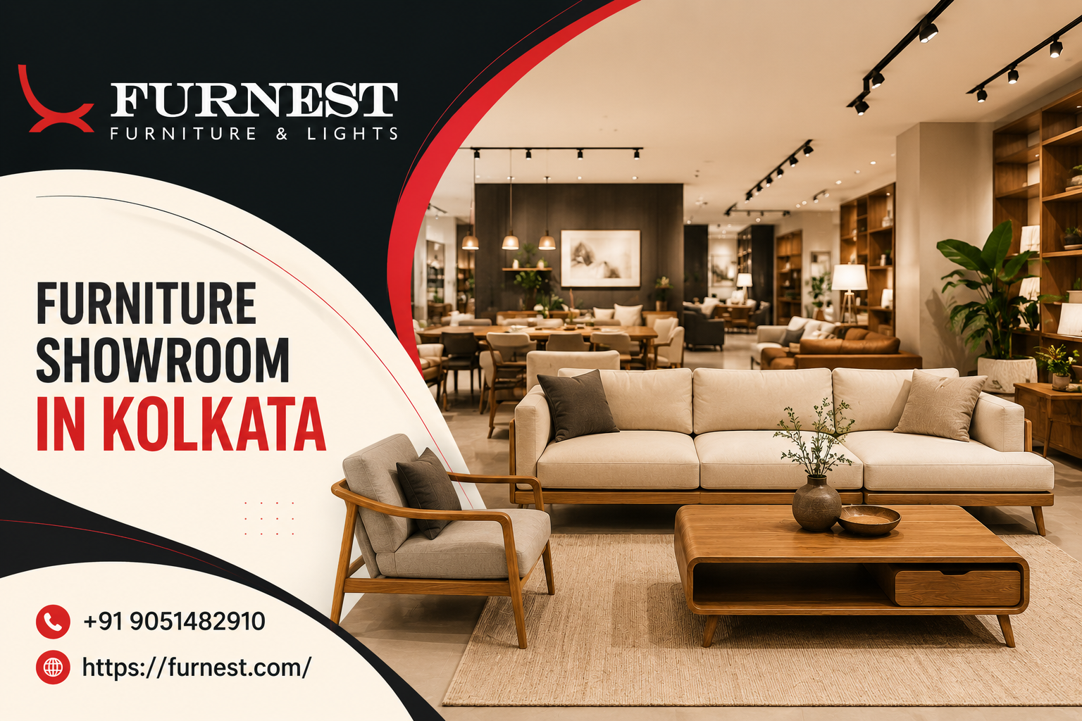 Furniture Showroom in Kolkata: Why People Choose Furnest