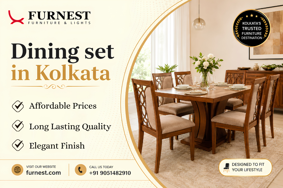 Classic or Modern Minimalist ~ Which Style of Dining Set in Kolkata Fits Your Home